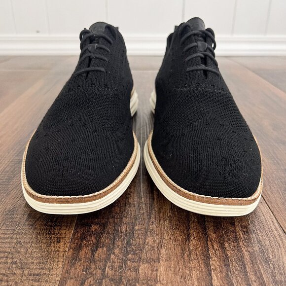 Cole Haan Original Grand Wingtip Oxford Stitchlite Shoe C27959 Size 12M Black - Picture 4 of 13